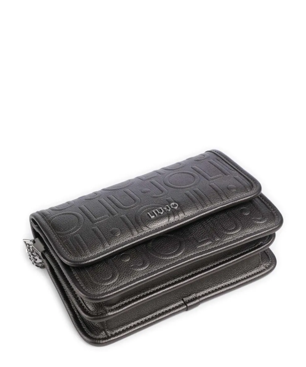 Manhattan S Shoulder bag imitation leather dark grey