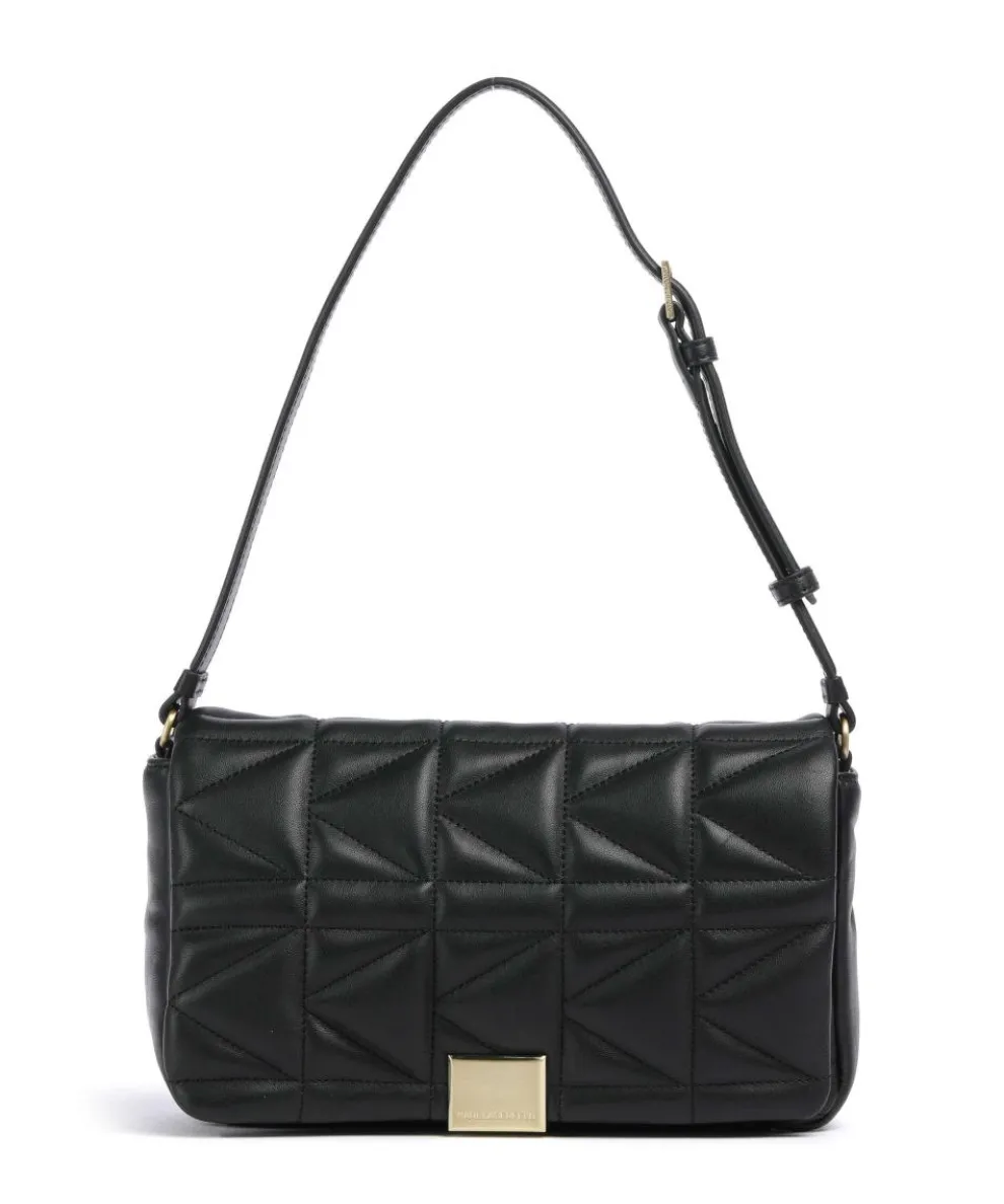 K/Kuilt Medium Shoulder bag sheepskin leather black