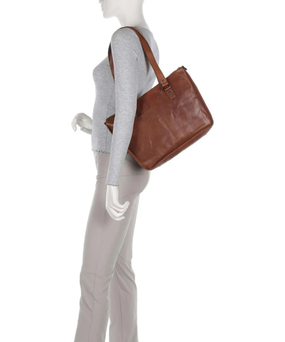 Bronco Danah Tote bag 12″ grained leather brown