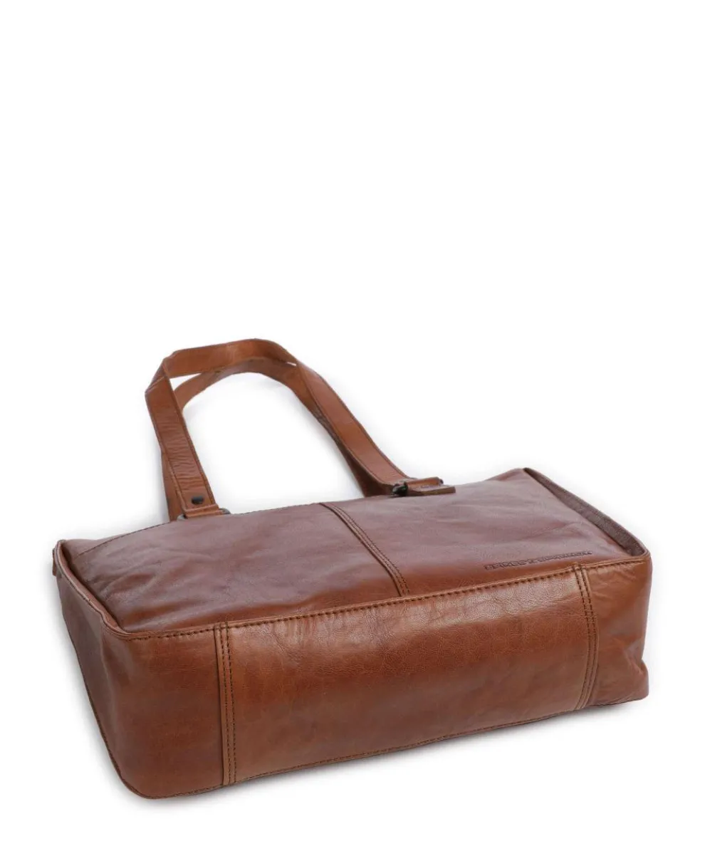 Bronco Danah Tote bag 12″ grained leather brown