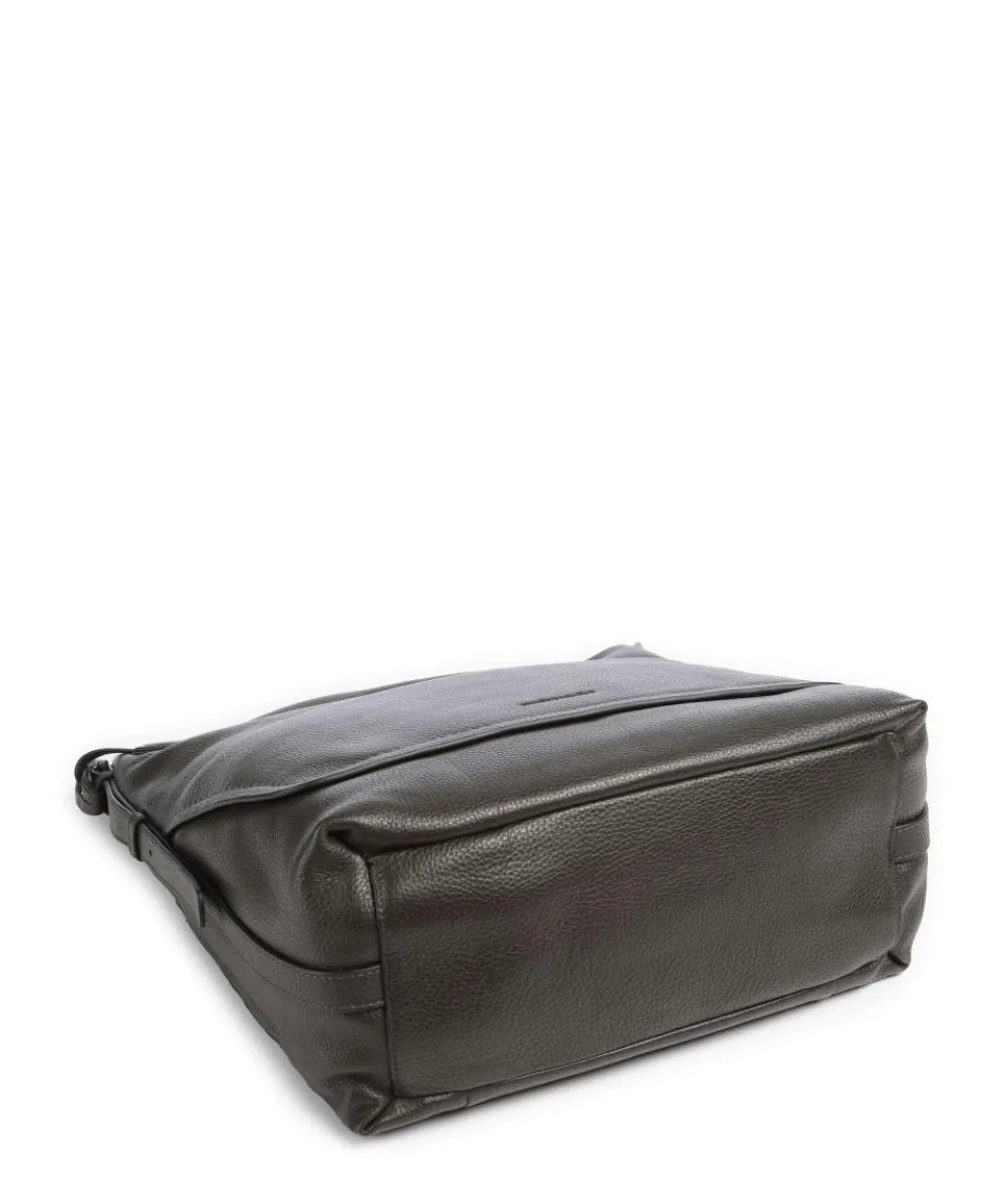 Philocalists Ally Hobo bag grained cow leather khaki