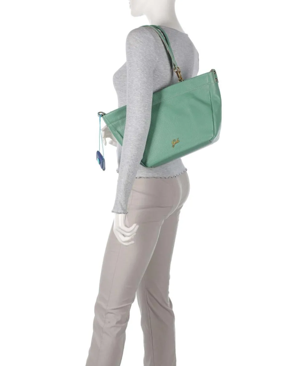 Aruba Vale Shoulder bag grained calfskin green