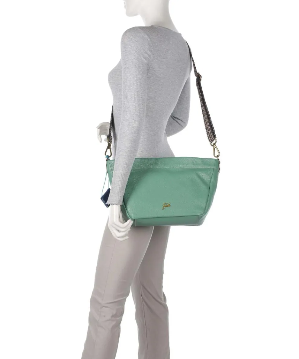 Aruba Vale Shoulder bag grained calfskin green