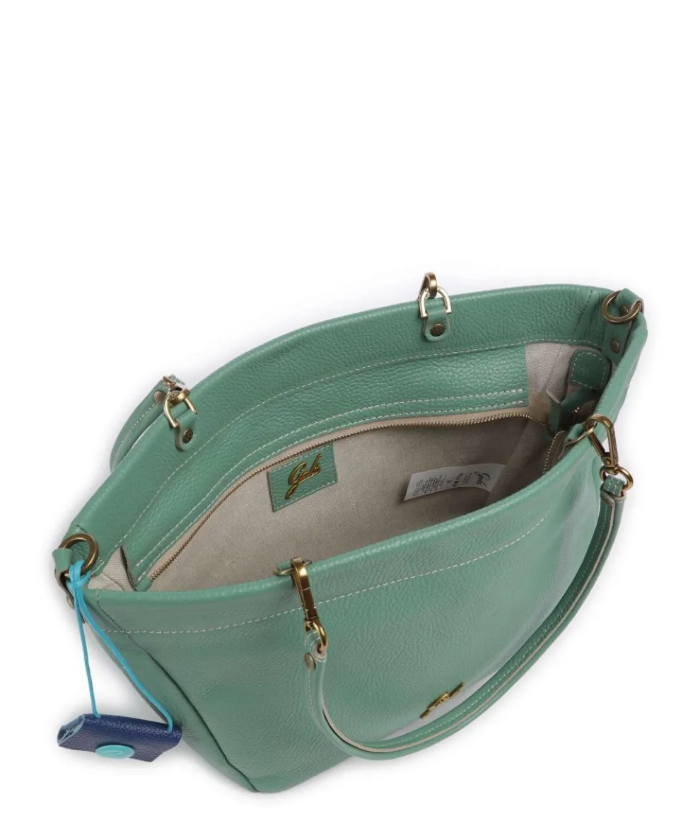 Aruba Vale Shoulder bag grained calfskin green