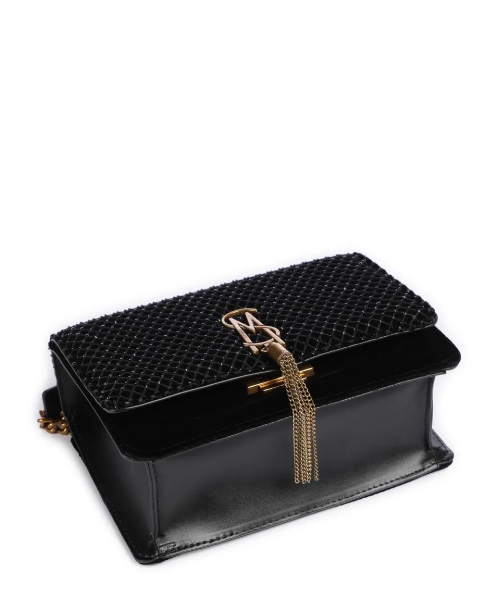 BAMARA-R Shoulder bag velvet fabric black