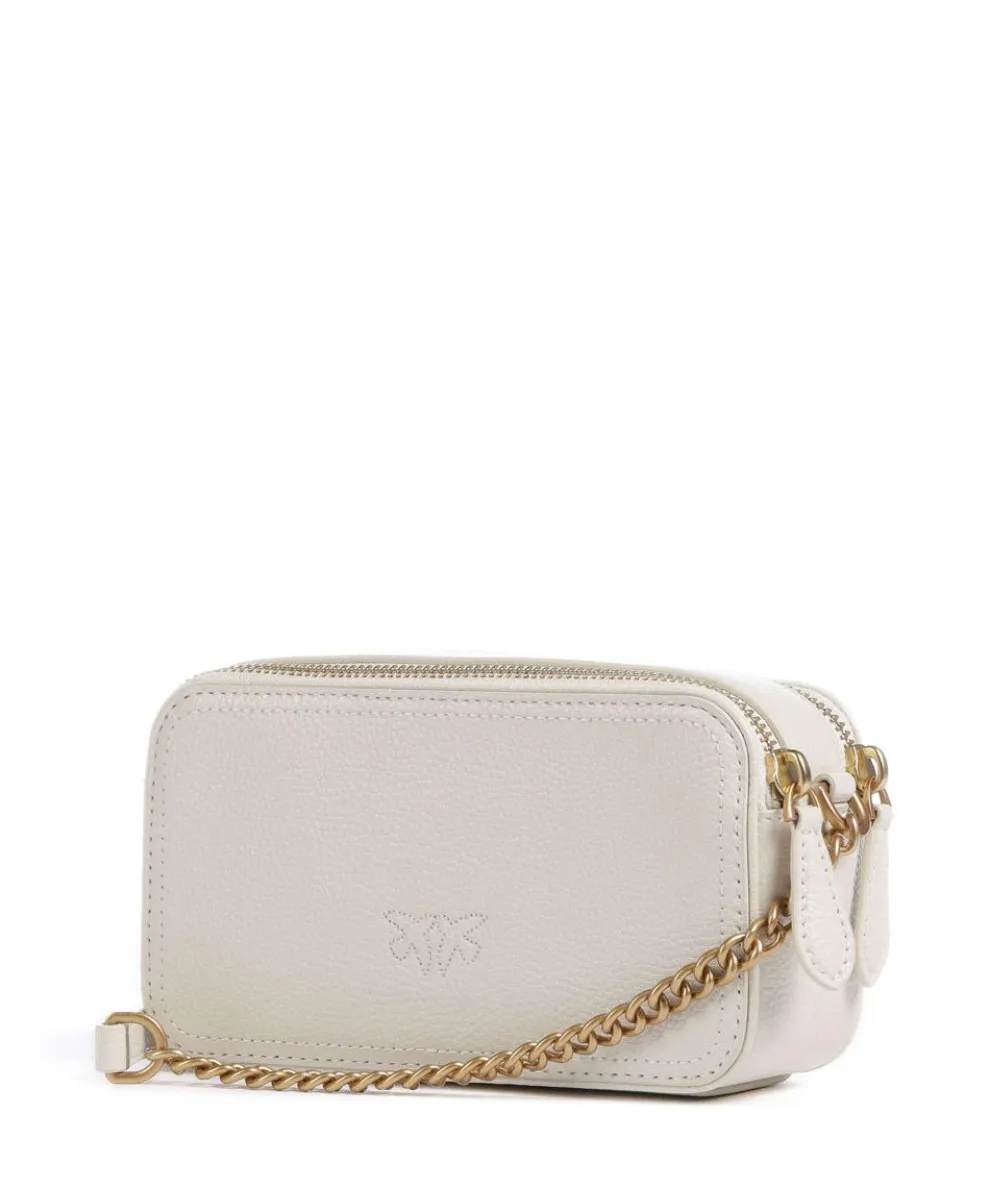 Carrie Crossbody bag grained cow leather ivory