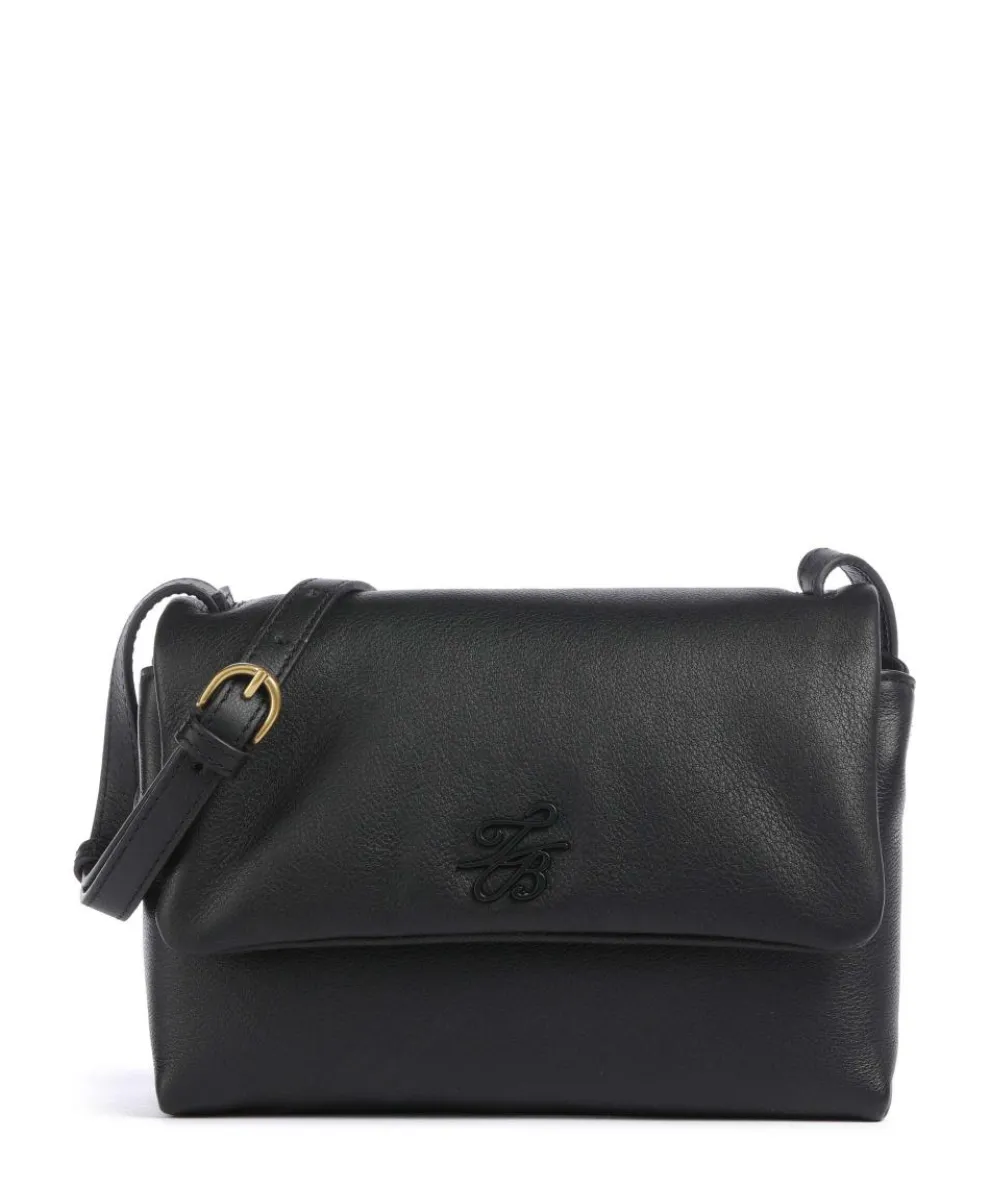 Marrisa Crossbody bag grained cow leather black