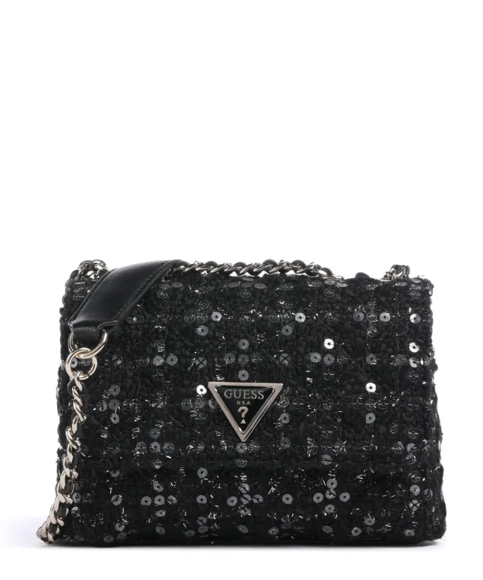 Giully Shoulder bag polyester, cotton black