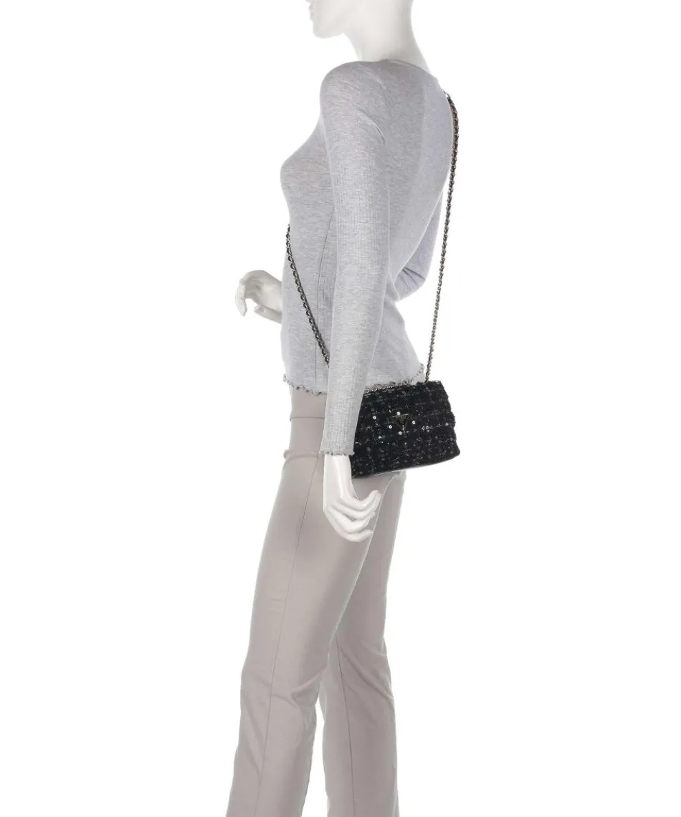 Giully Shoulder bag polyester, cotton black