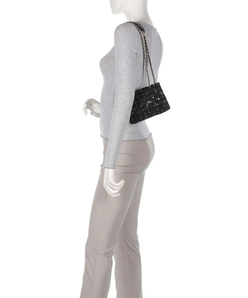 Giully Shoulder bag polyester, cotton black