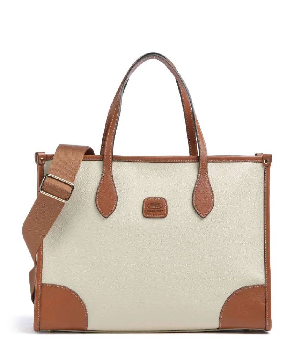 Firenze Tote bag imitation leather cream
