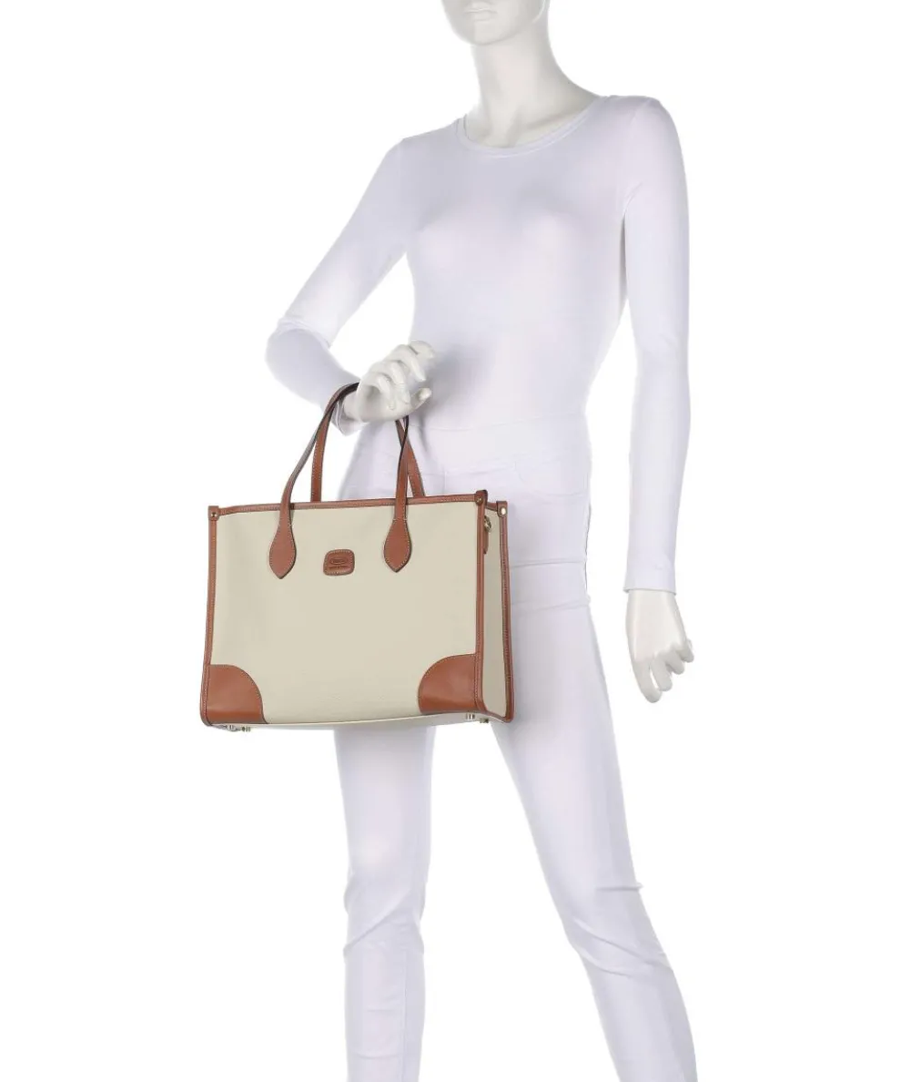 Firenze Tote bag imitation leather cream