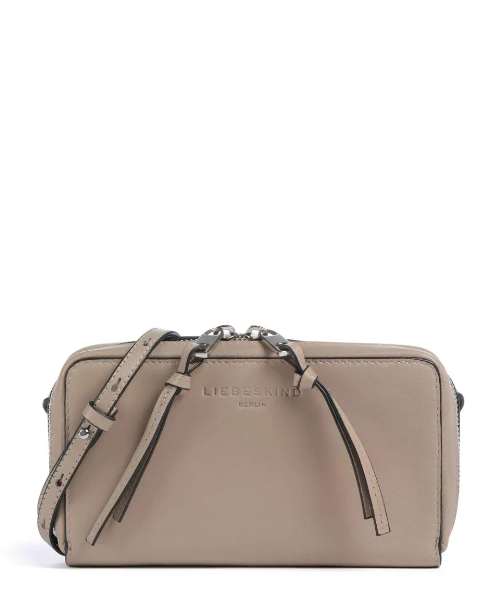 Hera Sheep Natural XS Crossbody bag fine grain leather beige