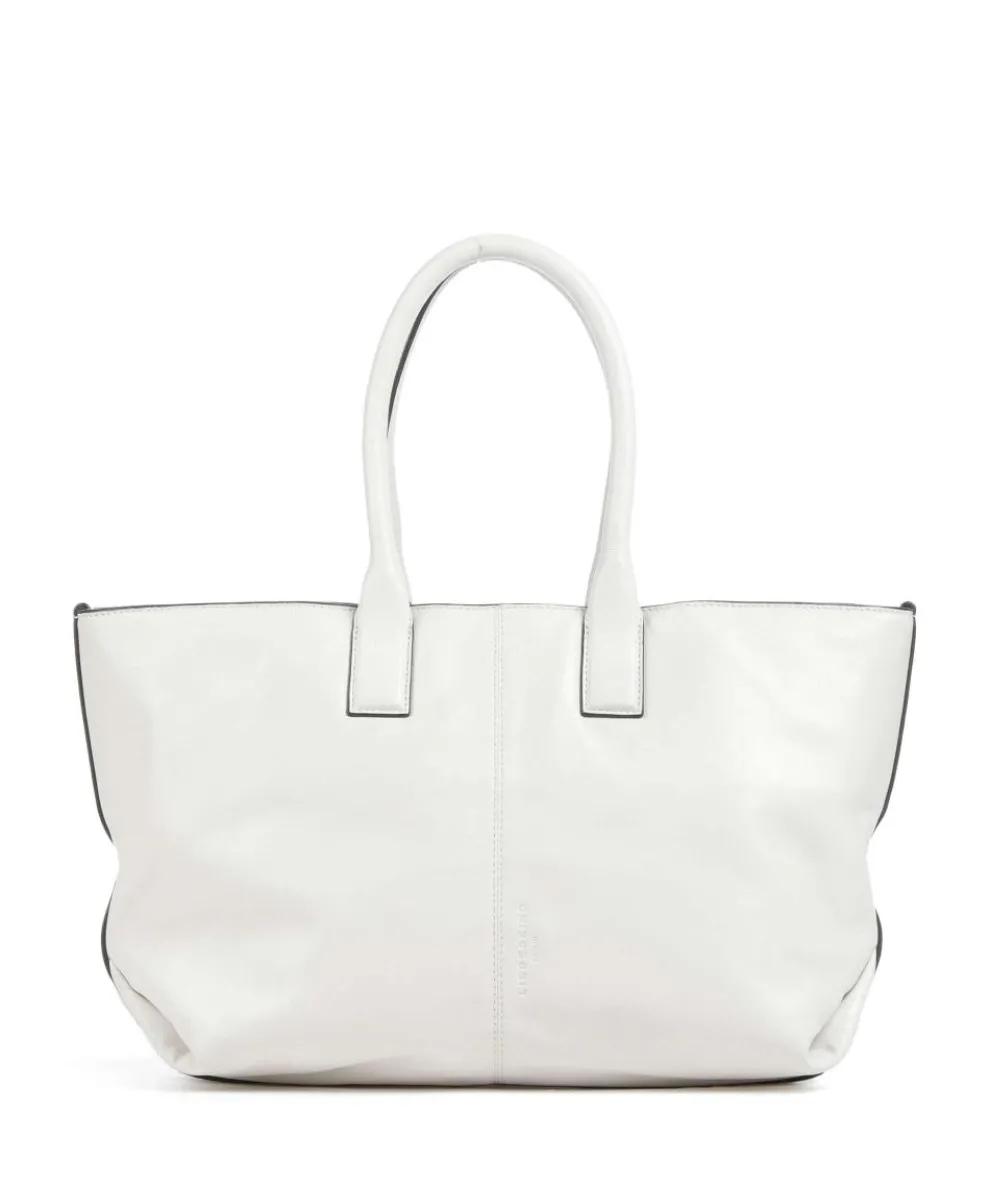 Chelsea Sheep Natural M Tote bag fine grain leather white