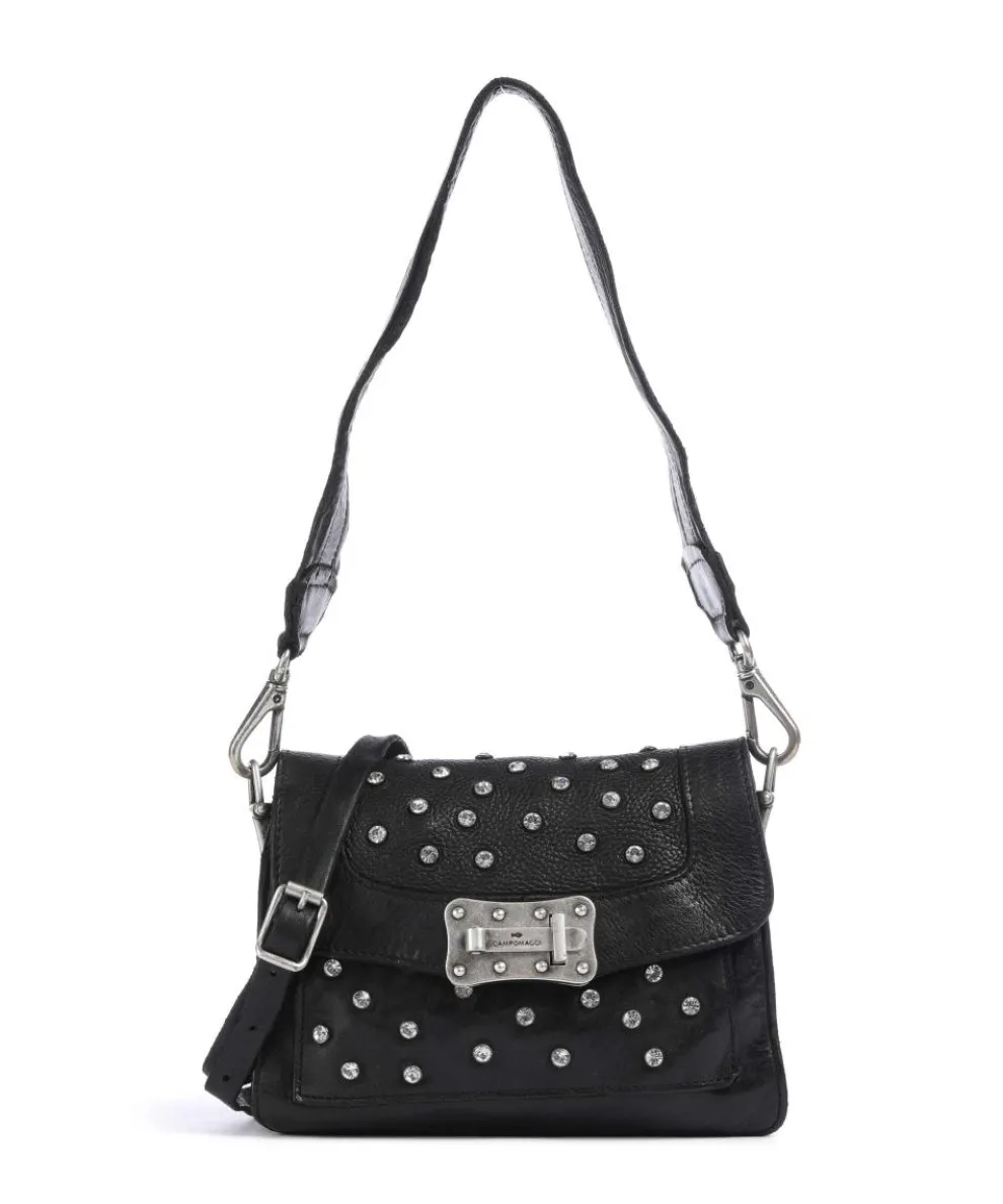 Shoulder bag cow leather black