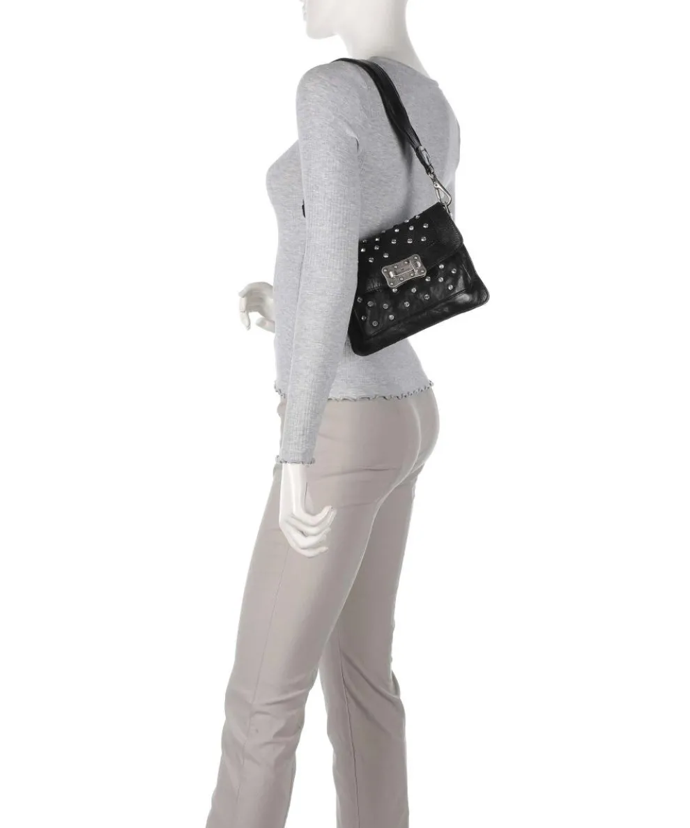 Shoulder bag cow leather black