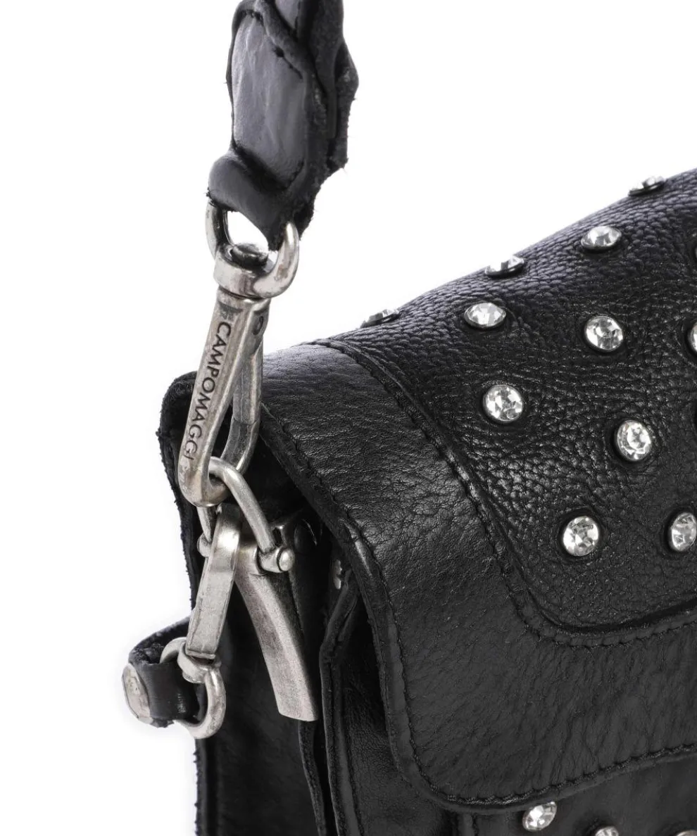 Shoulder bag cow leather black