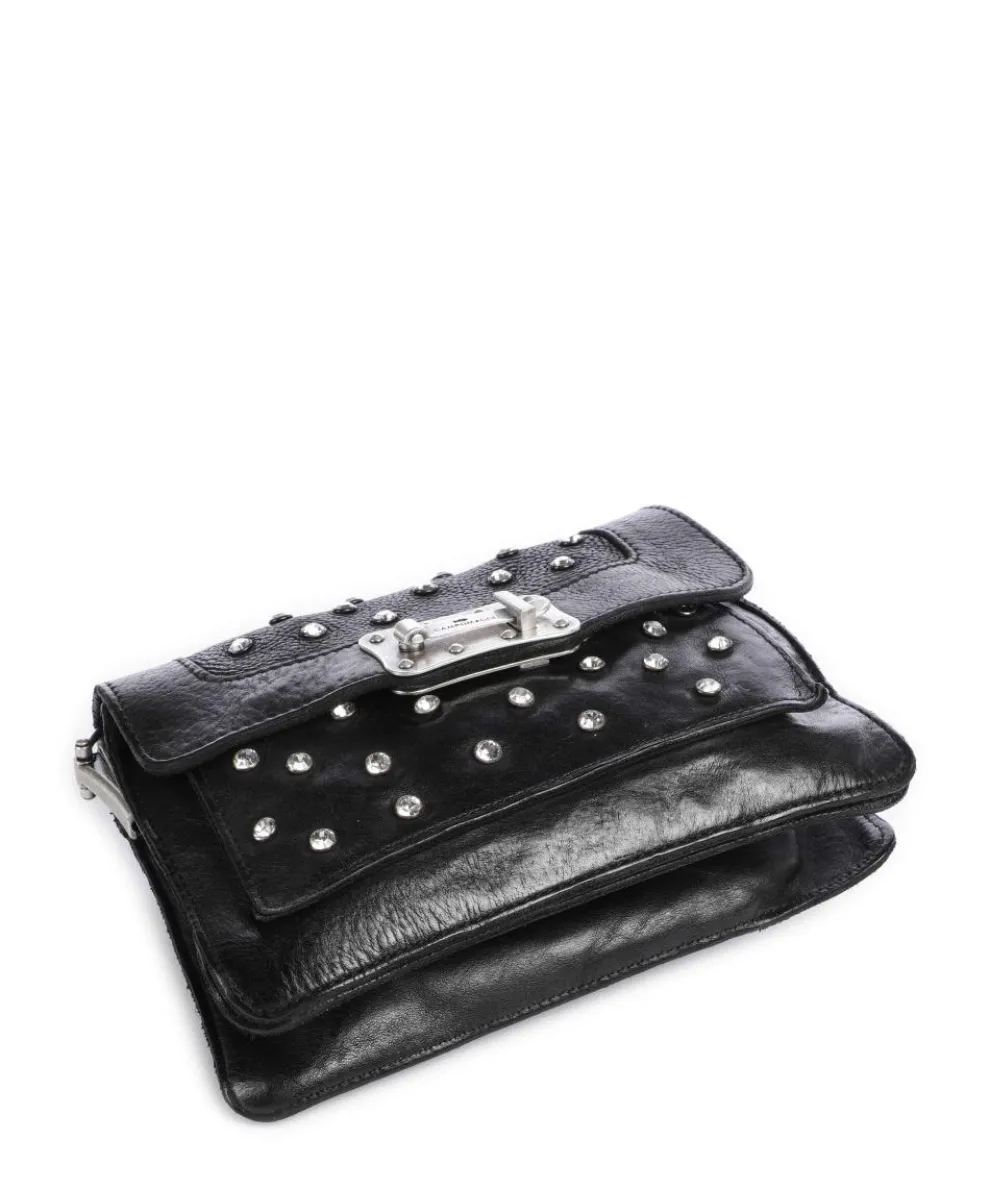 Shoulder bag cow leather black