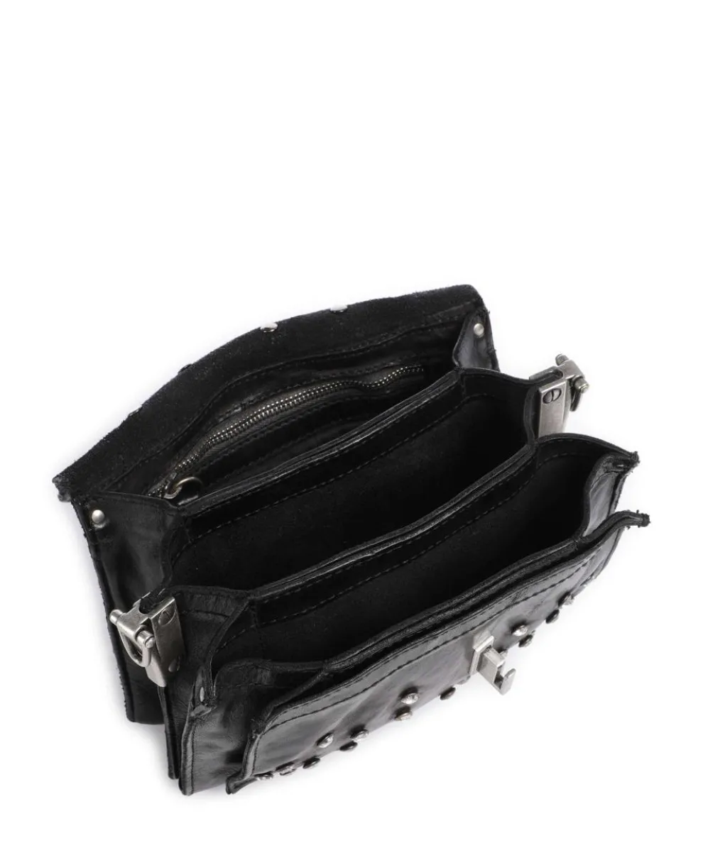 Shoulder bag cow leather black