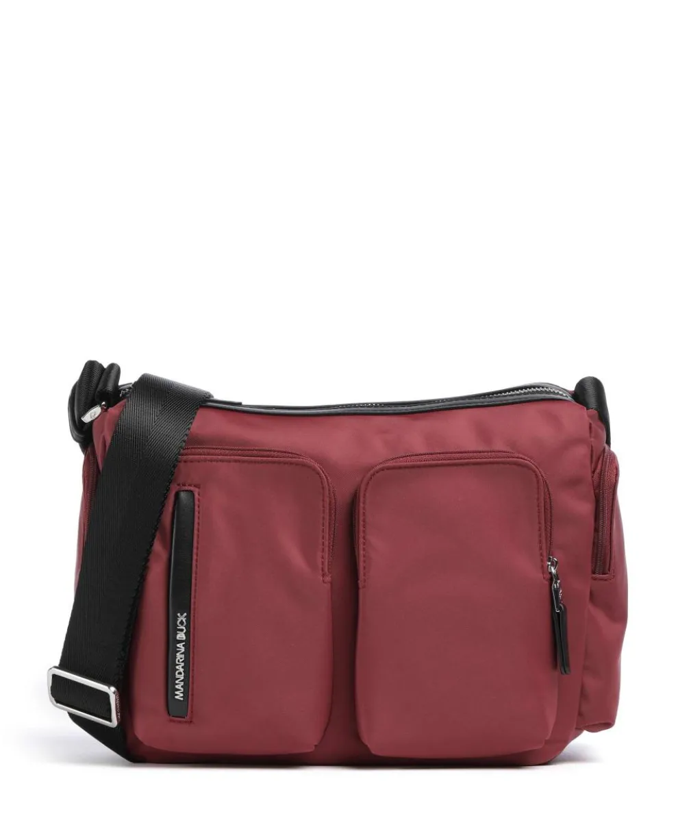Hunter Crossbody bag nylon berry