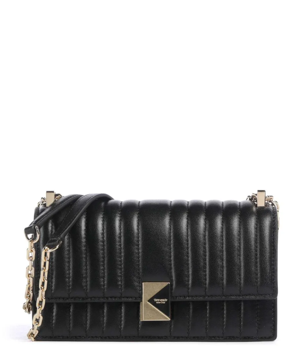 Deco Shoulder bag fine grain cow leather black