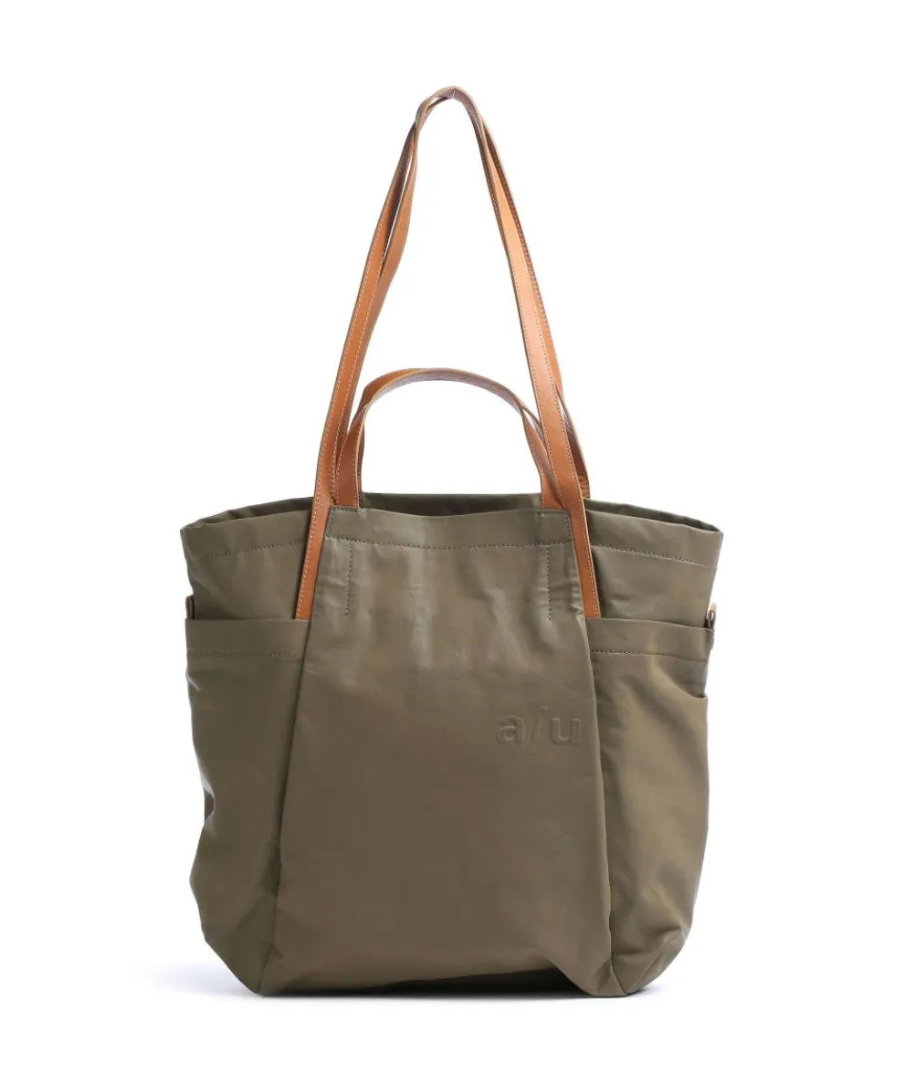 Japan Takamatsu Tote bag 15″ cotton greygreen