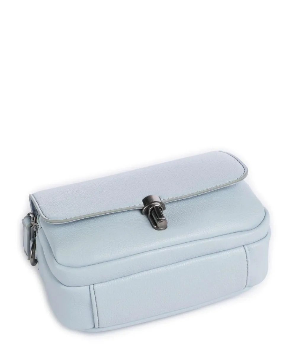 Bestie Crossbody bag recycled leather light blue