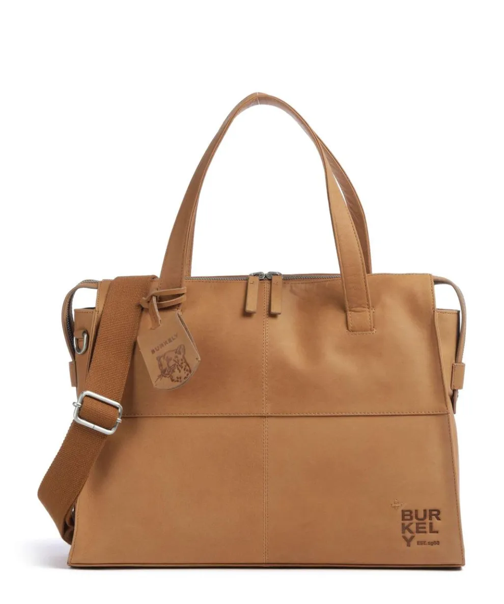 Rogue Robyn Tote bag 15″ fine grain leather cognac