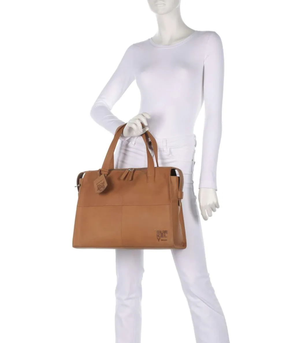 Rogue Robyn Tote bag 15″ fine grain leather cognac