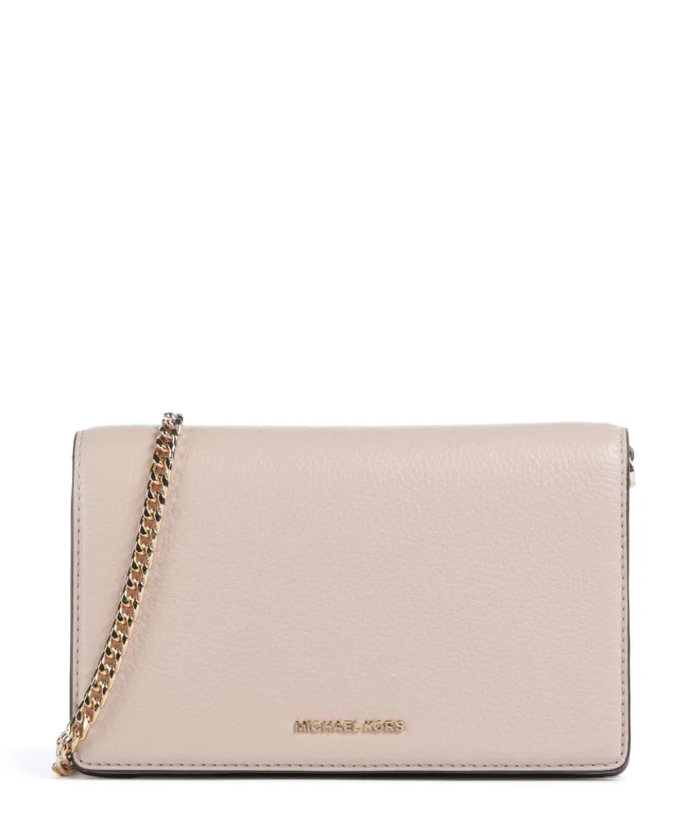 Jet Set Medium Crossbody bag grained cow leather antique pink
