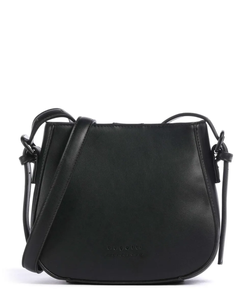 Luna Crossbody bag imitation leather black