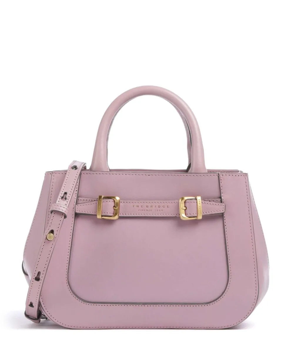 Gaia Handbag cow leather rose