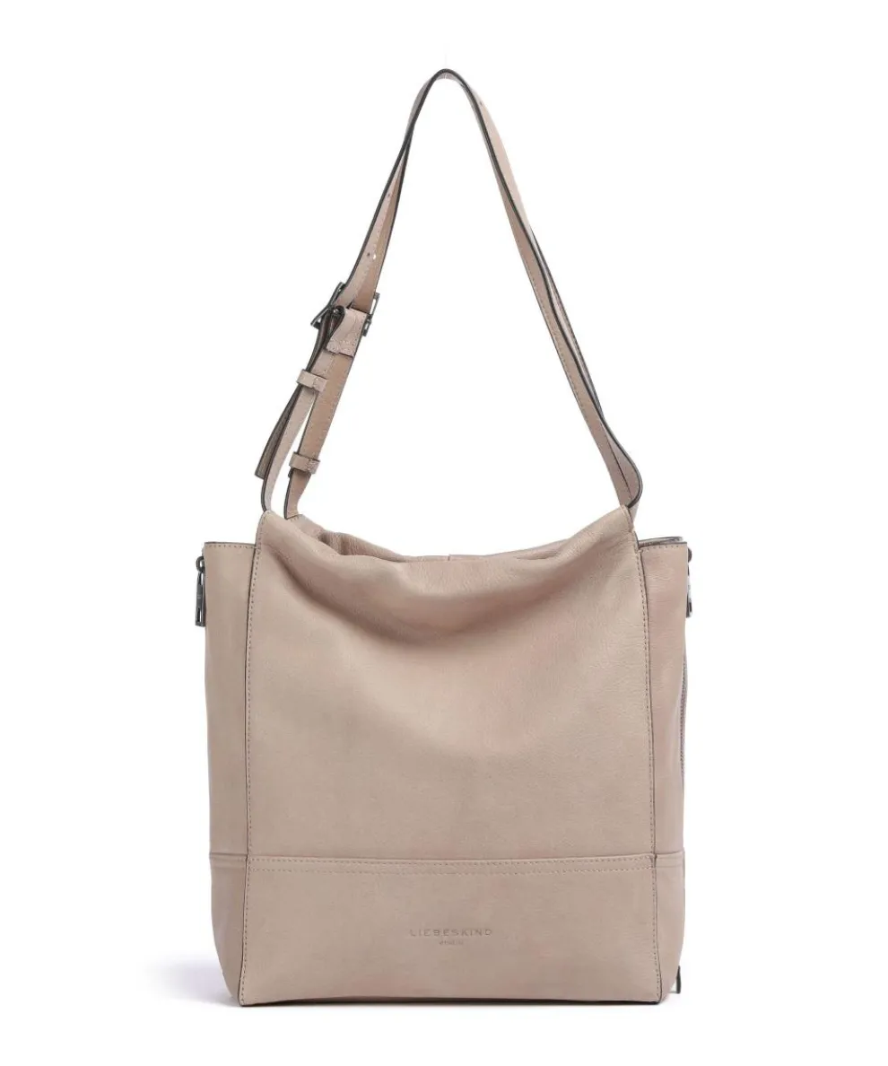 Lou 2 3D Leather M Tote bag grained leather beige