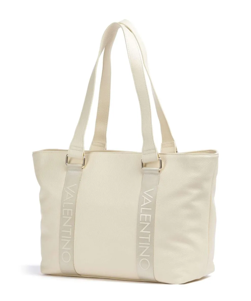 Twig Re Tote bag imitation leather ivory