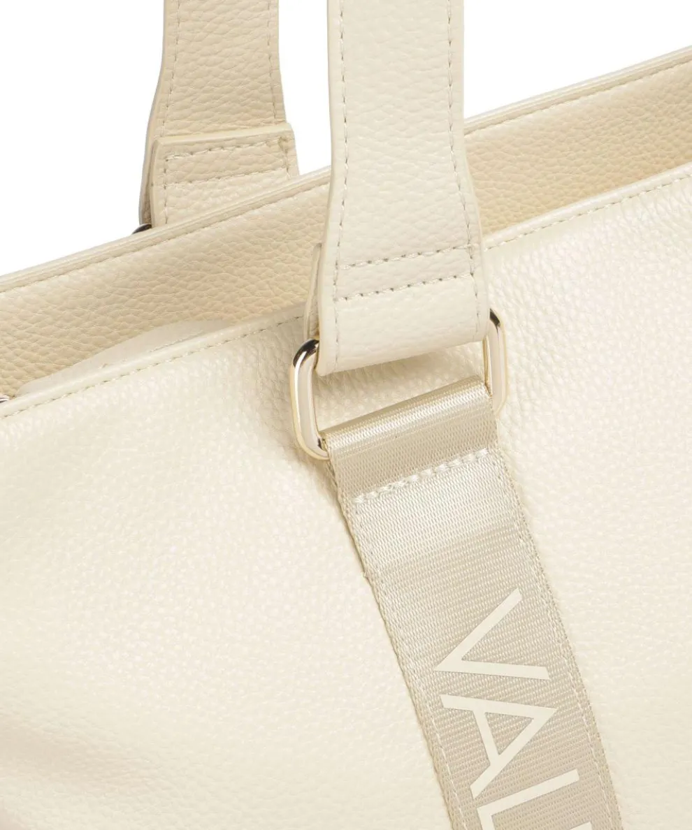 Twig Re Tote bag imitation leather ivory