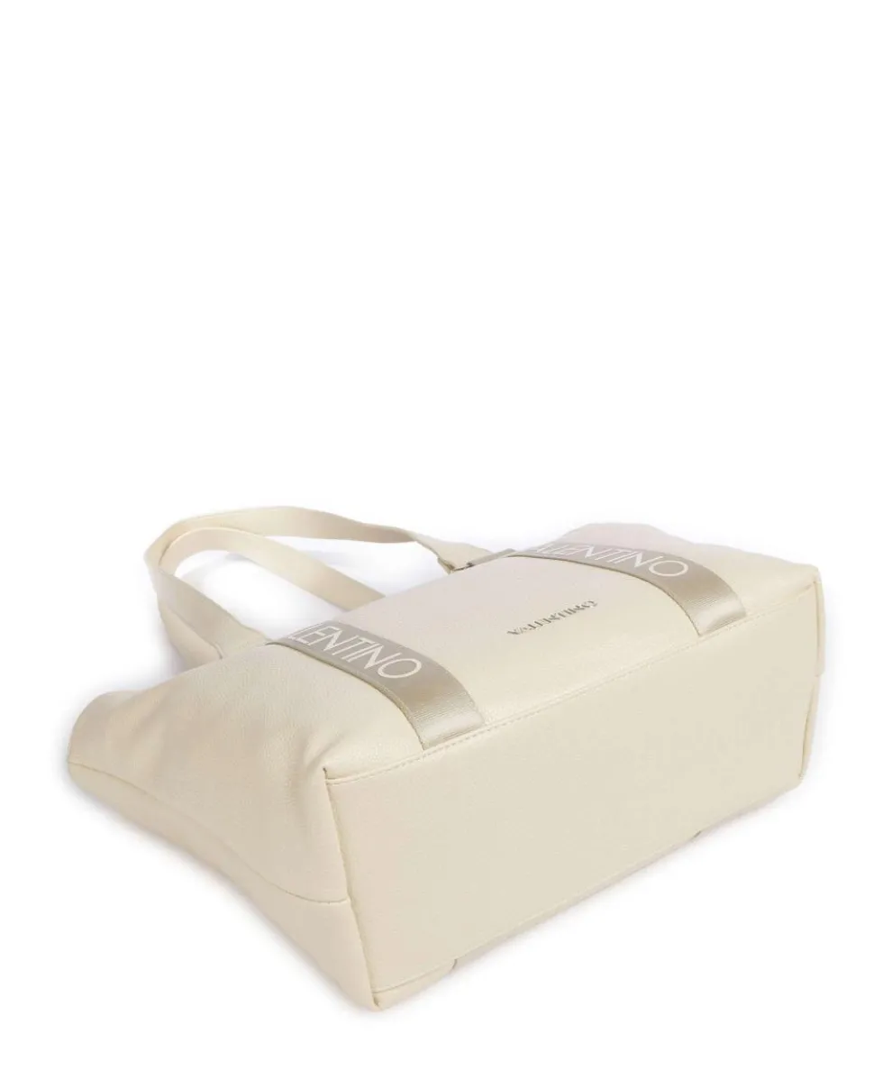 Twig Re Tote bag imitation leather ivory