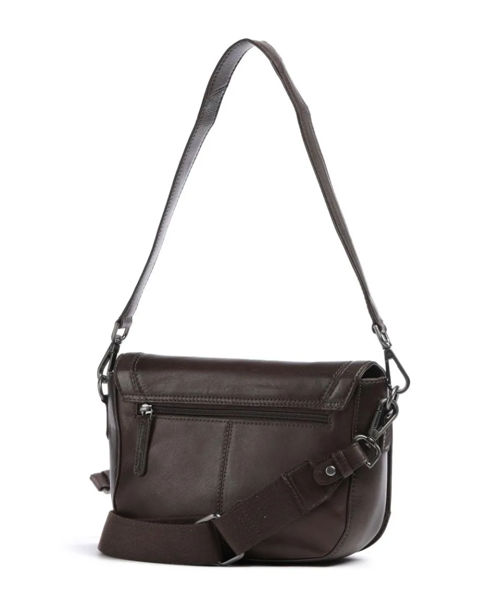 Novum Lizzola Shoulder bag leather dark brown