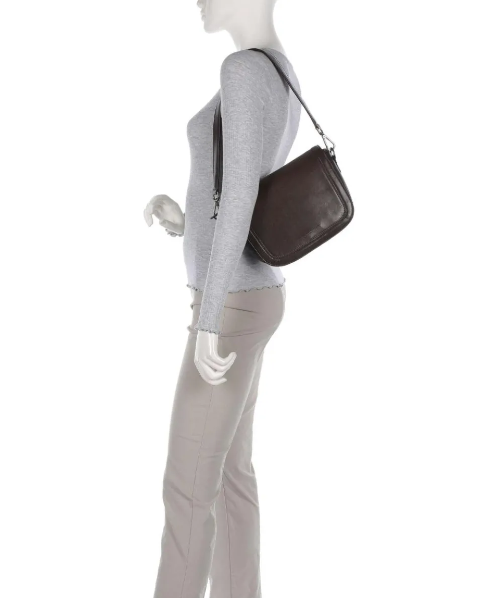 Novum Lizzola Shoulder bag leather dark brown