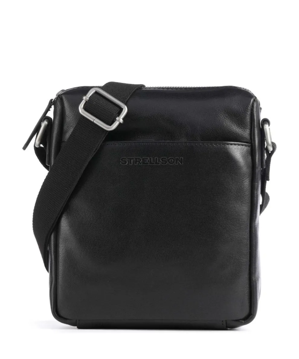 Kenley Olbin Crossbody bag buffalo leather black