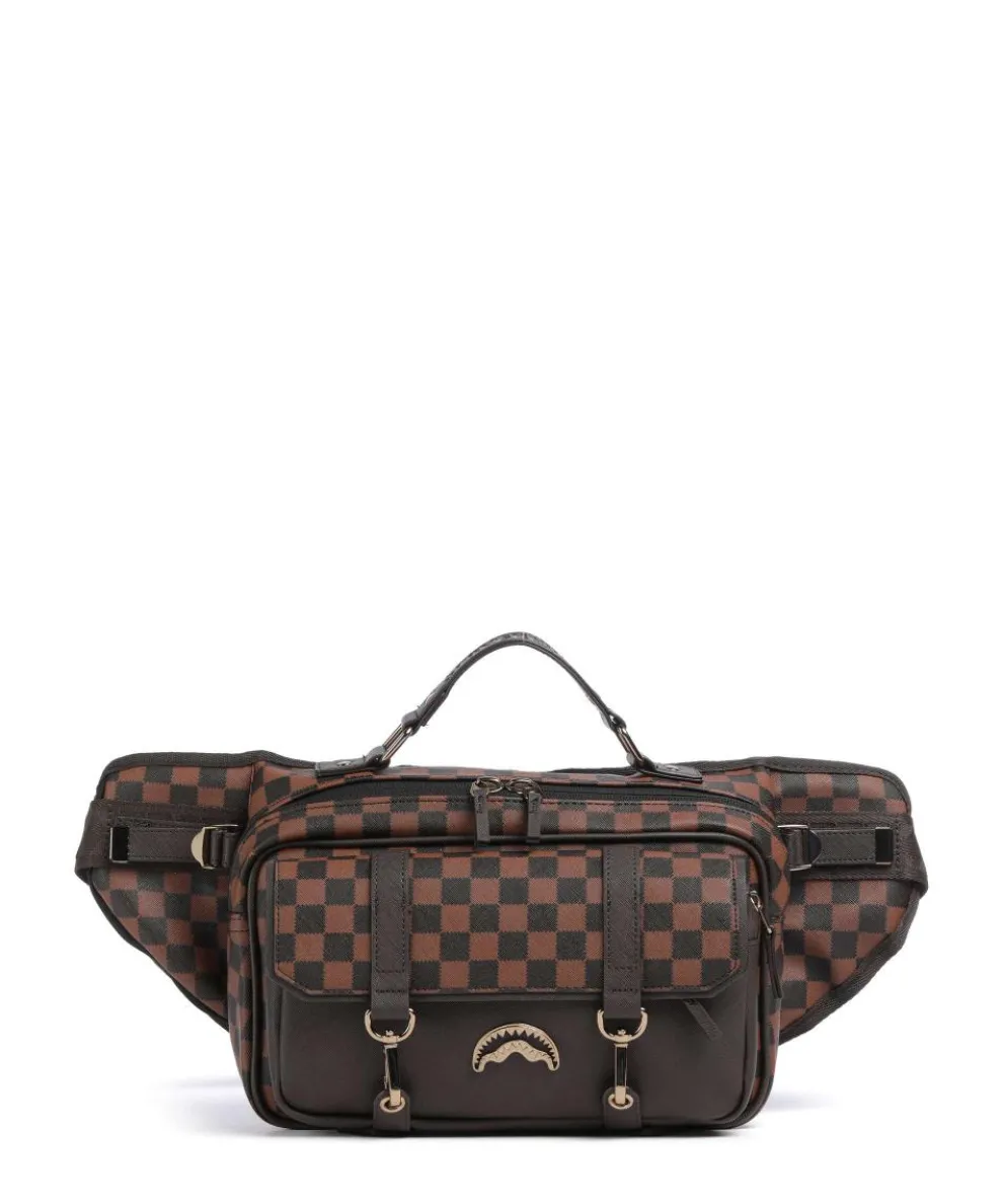 Special Ops Pixel Embossed Fanny pack hard synthetic brown