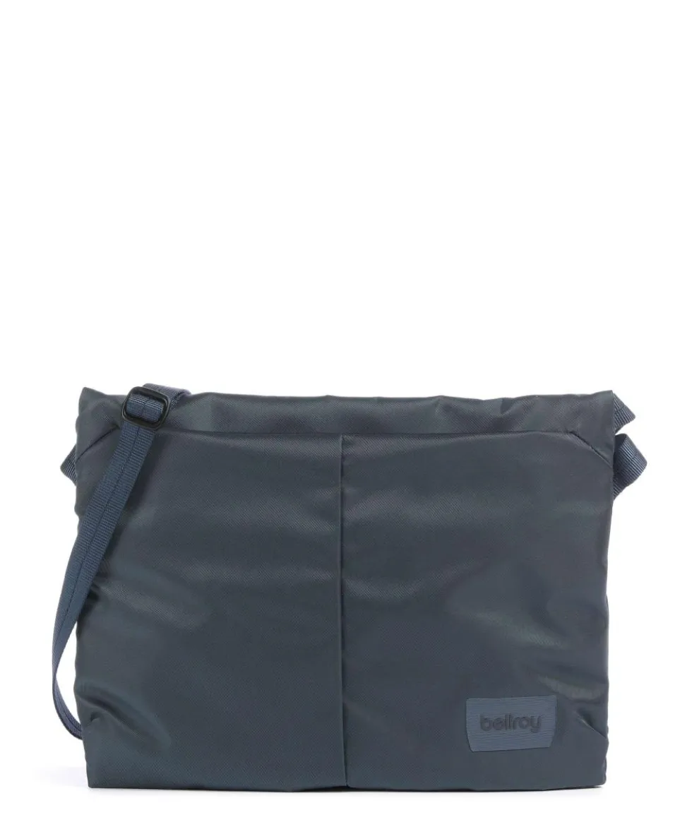 Laneway 3.5L Crossbody bag recycled nylon grey-blue