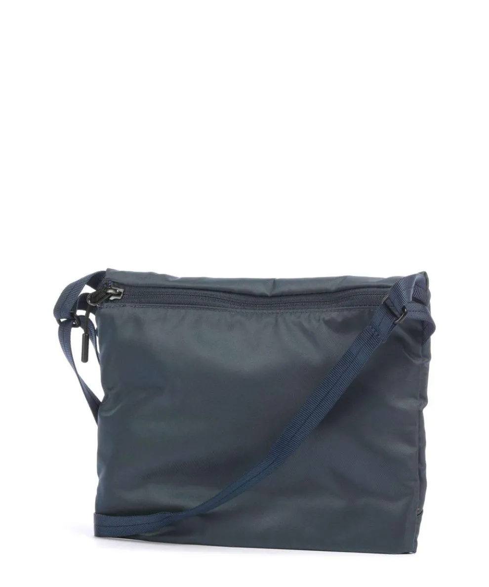 Laneway 3.5L Crossbody bag recycled nylon grey-blue