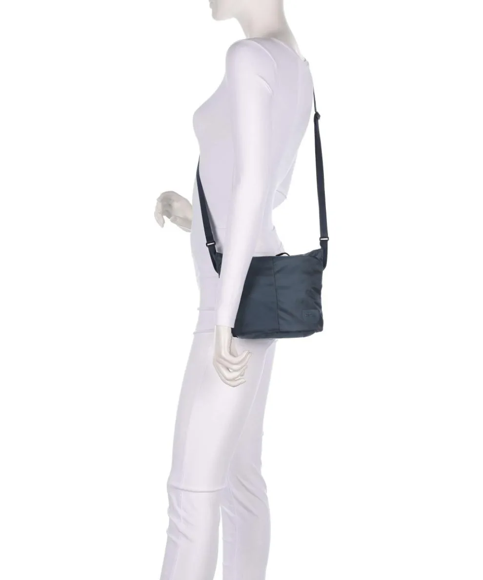 Laneway 3.5L Crossbody bag recycled nylon grey-blue