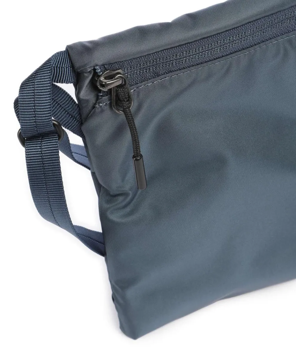 Laneway 3.5L Crossbody bag recycled nylon grey-blue