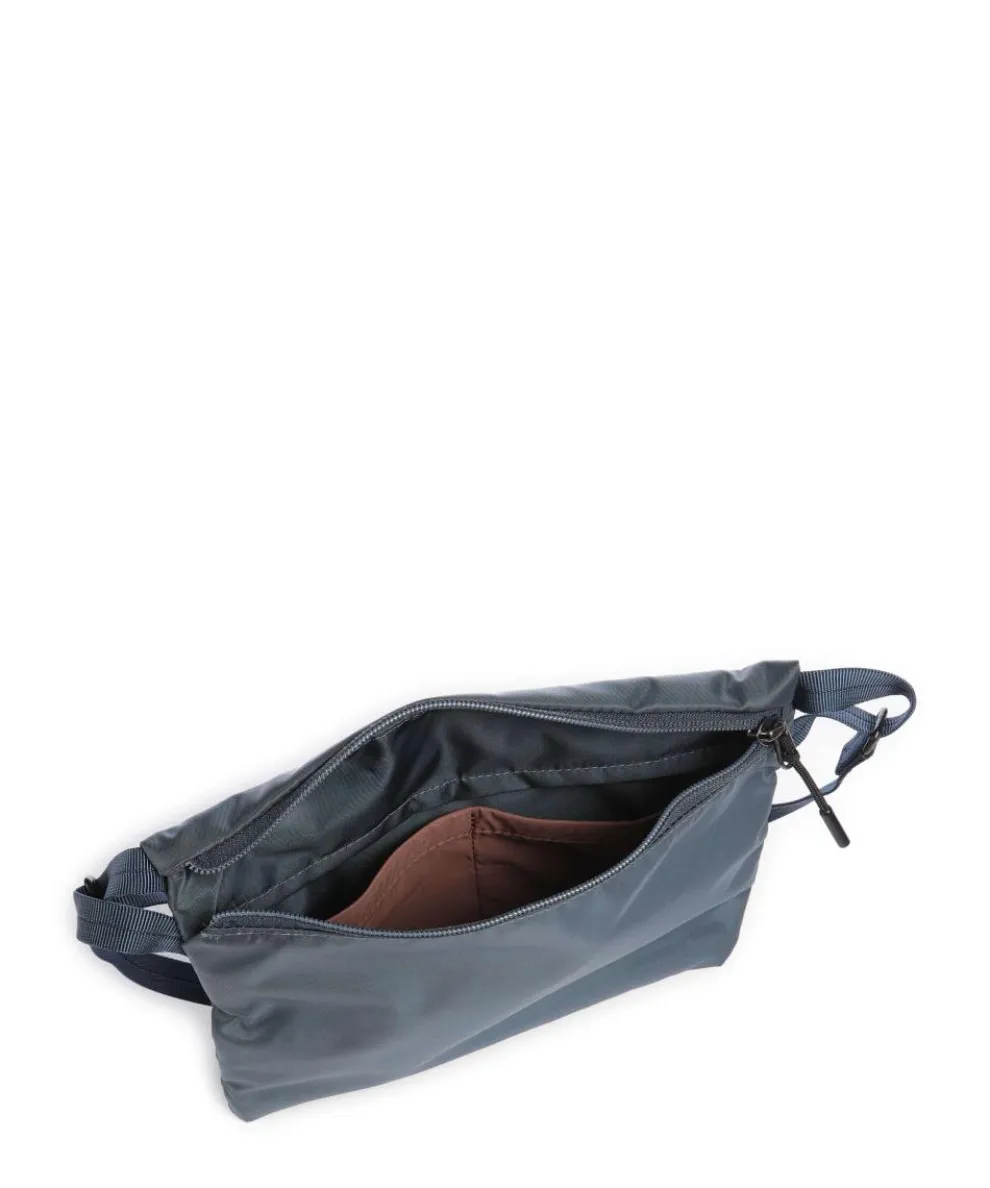 Laneway 3.5L Crossbody bag recycled nylon grey-blue