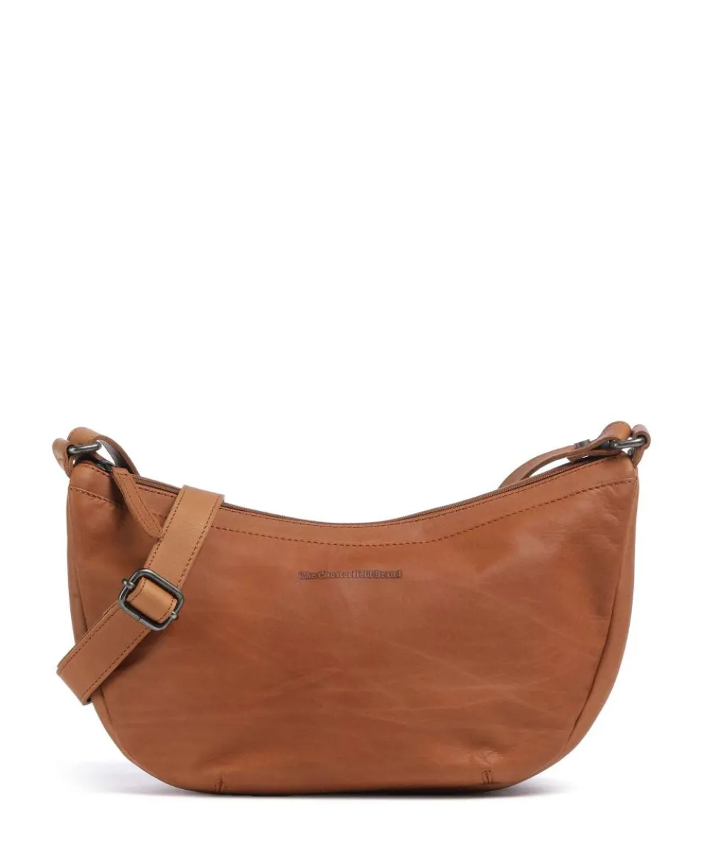 Cow Wax Pull Up Piemonte Crossbody bag pull-up cow leather cognac
