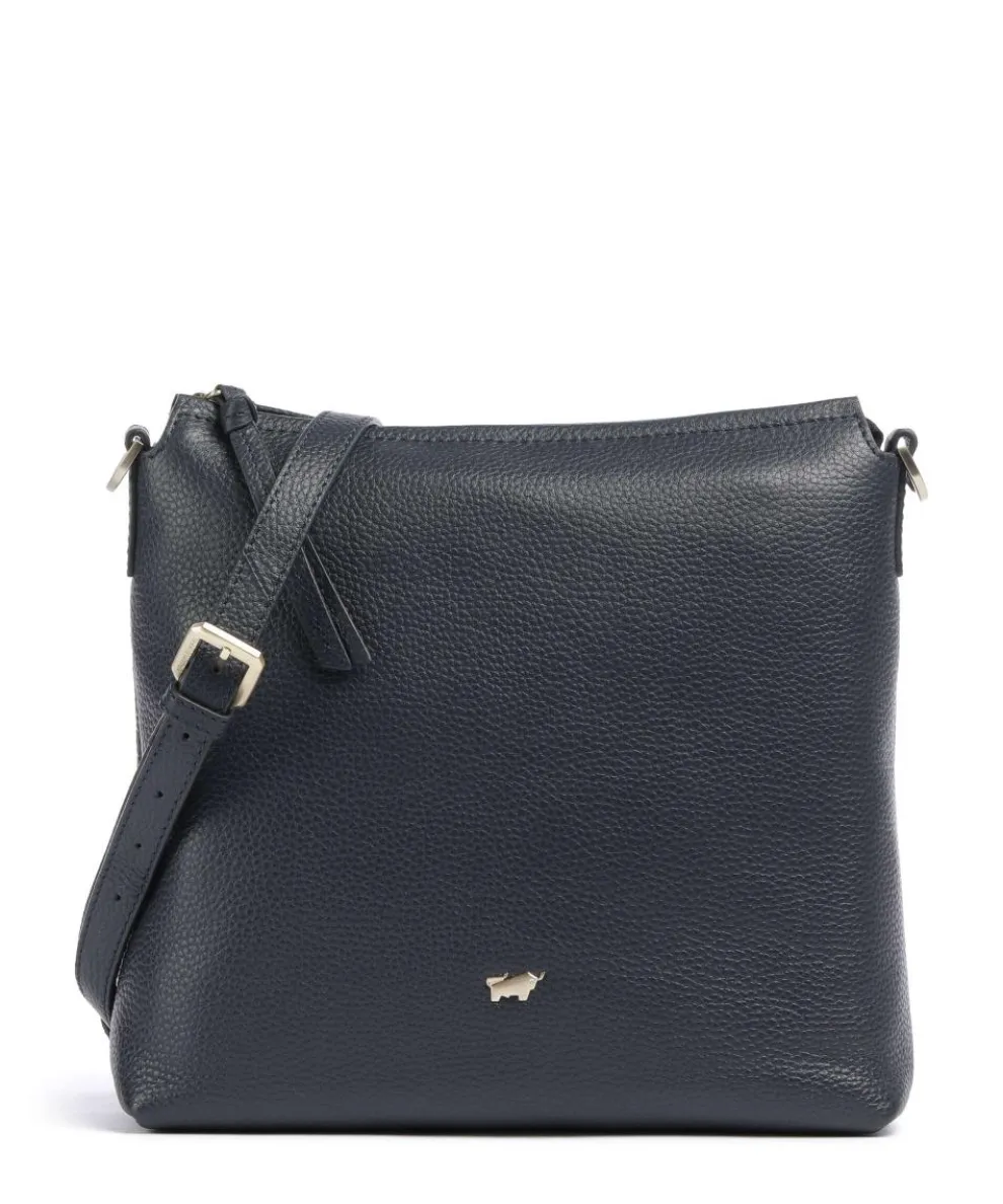Hanna Crossbody bag grained cow leather navy