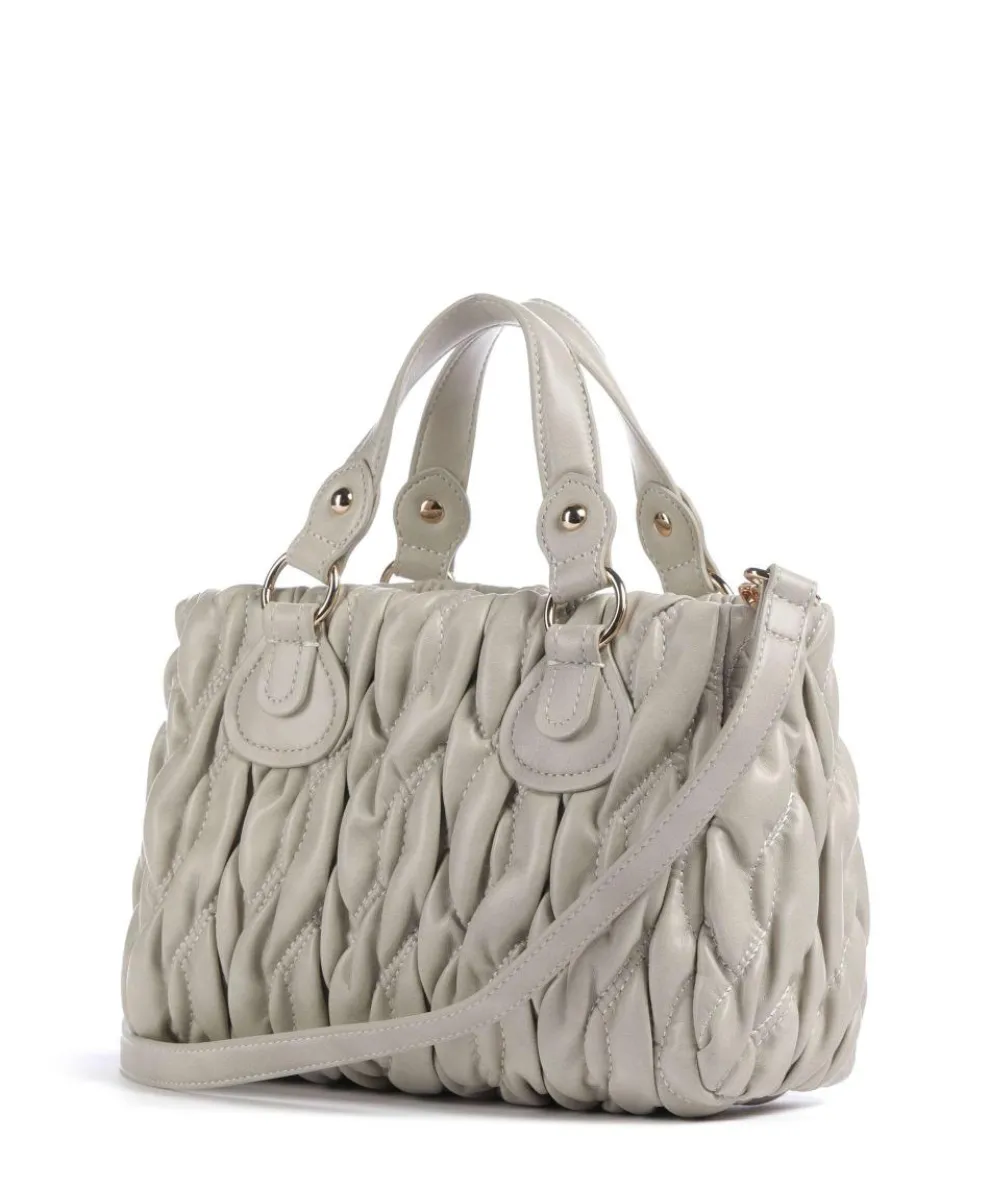 Aide S Handbag imitation leather light grey