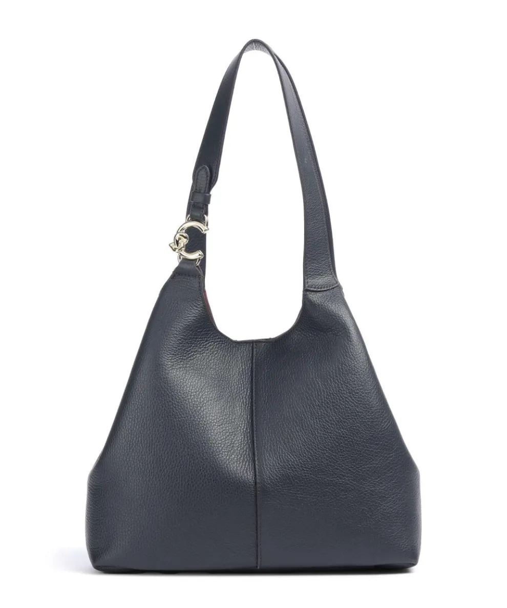 C-Easy Hobo bag grained cow leather navy