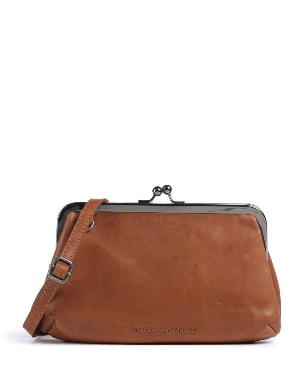 Cow Wax Pull Up Andrade Shoulder bag pull-up cow leather cognac